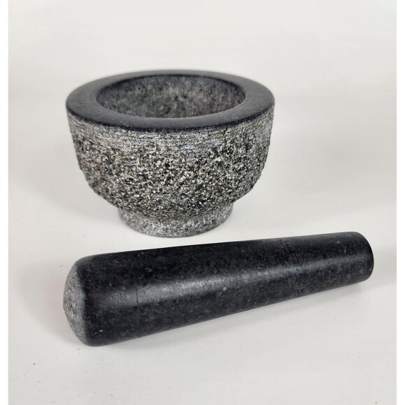 Mortar and Pestle Set Grind spices, herbs, nuts Crush Pills Christmas Gift - Picture 4 of 10